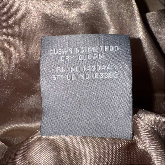 Bagatelle Bomber Jacket Womens Size L Tan Floral Embroidered Full Zip Boho - Picture 9 of 12